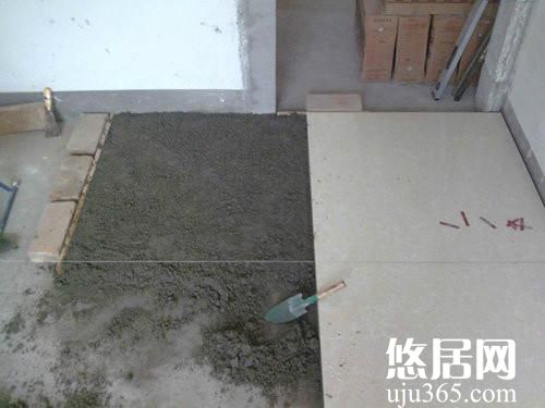 鋪貼地磚需提前規劃